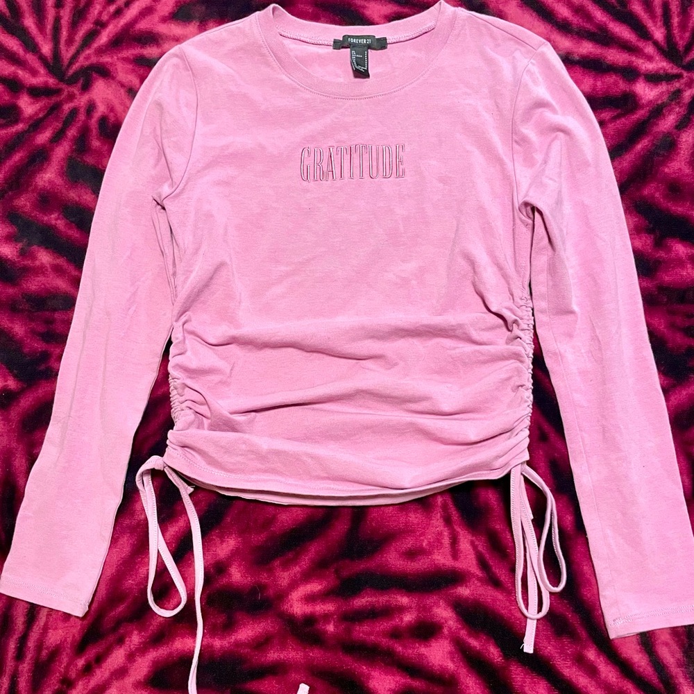 Lilac Forever 21 Long sleeve shirt